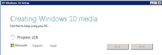 创建Windows 10媒体