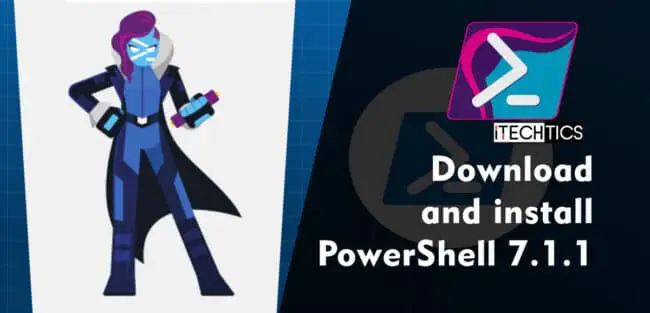 下载并安装PowerShell 7 1 1