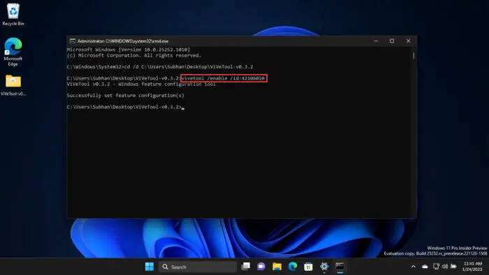 在快速设置启用卷混合器在Windows 11