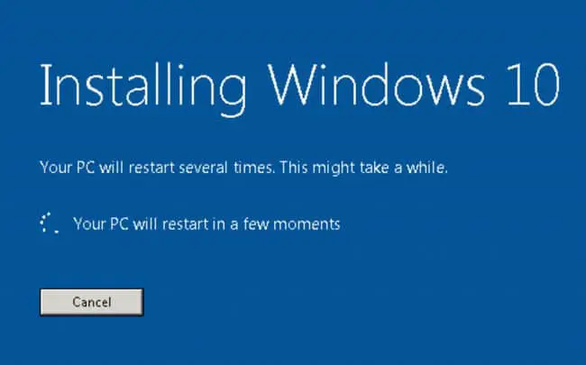 安装Windows 10