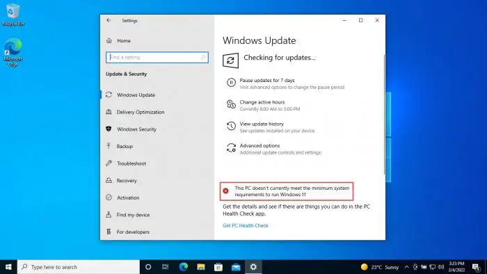 Windows 10提醒