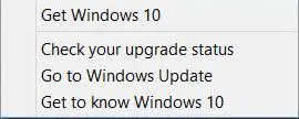 Windows 10升级通知