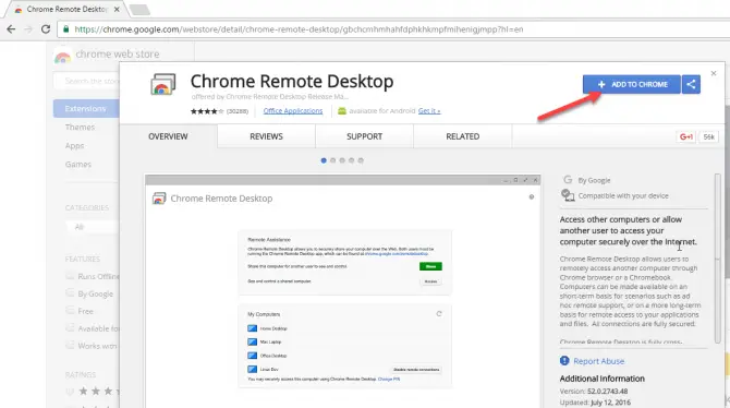Chrome远程桌面TeamViewer替代